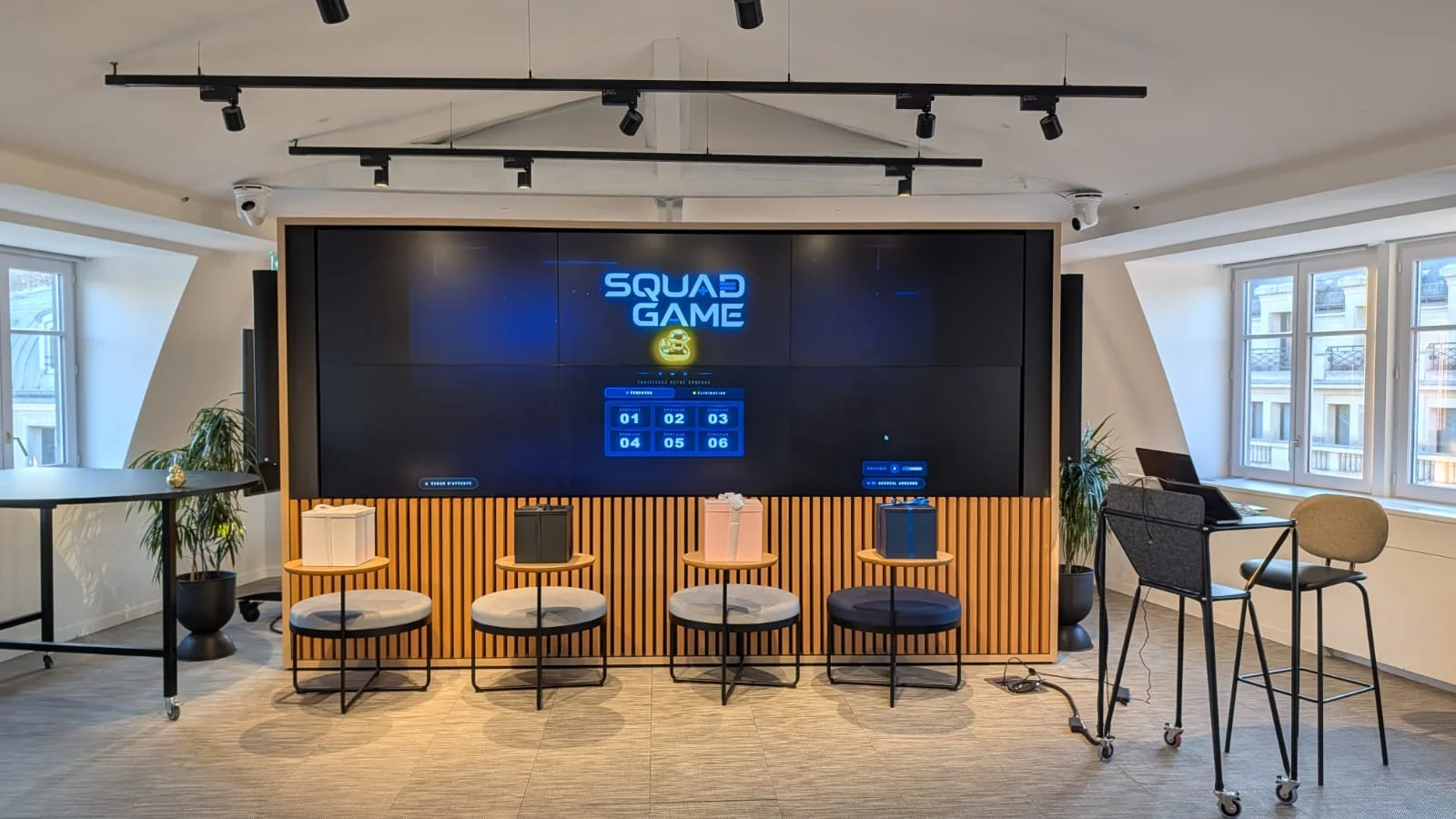 Squad Game épreuves sous pression