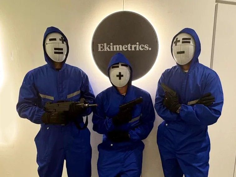 Gardiens masqués Squad Game en action